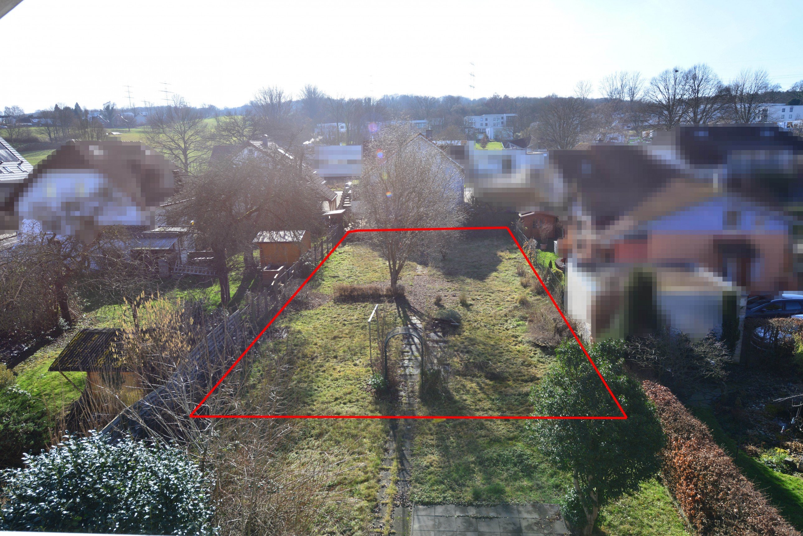 Foto Attraktives Baugrundst�ck in ruhiger zweiter Reihe