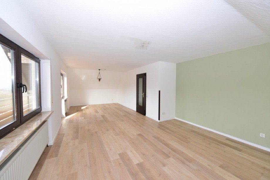 Wohnzimmer Dachgeschosswohnung Hennef