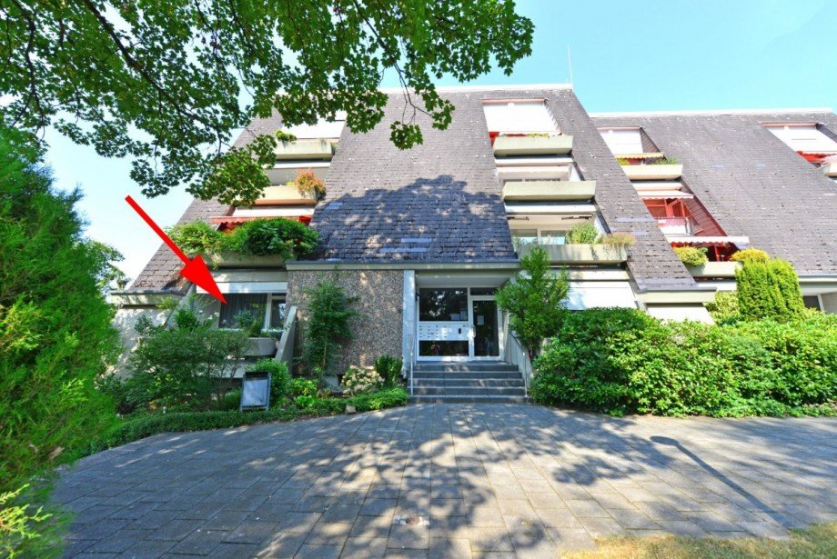 Au�enansicht Etagenwohnung Siegburg