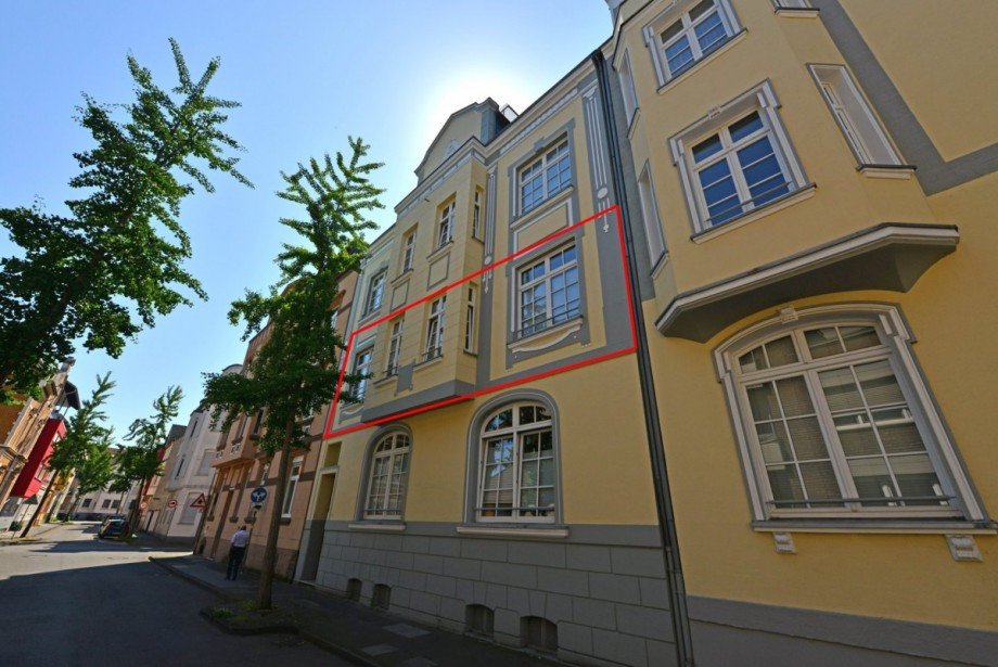 Au�enansicht Etagenwohnung Siegburg