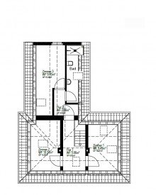 Grundriss Dachgeschoss Charmantes Wohnhaus mit Potenzial in Hennef Warth