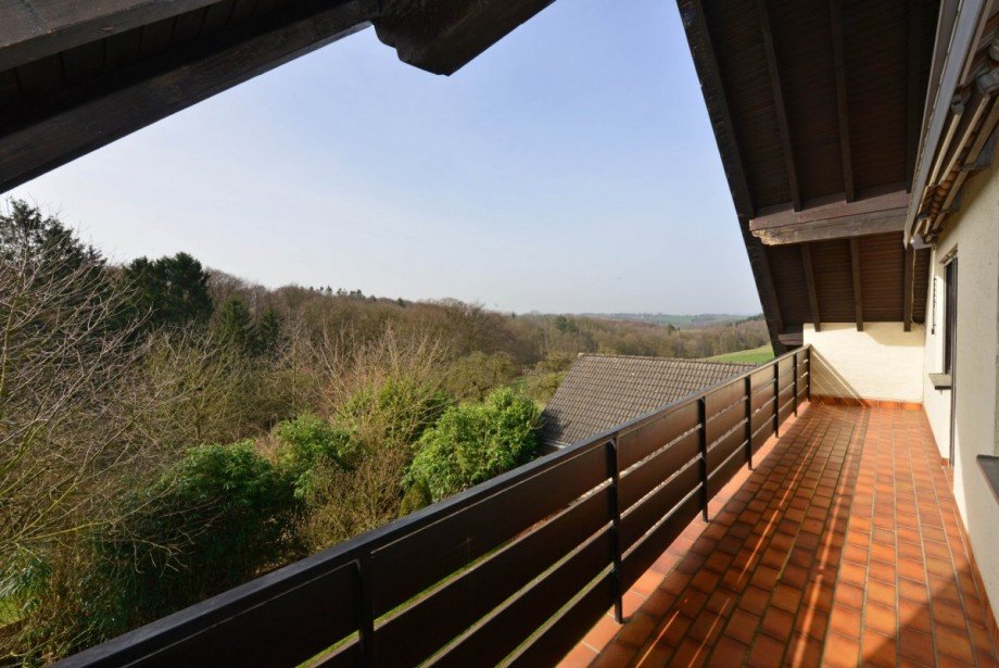 Ausblick Balkon WHG3 Mehrfamilienhaus Hennef