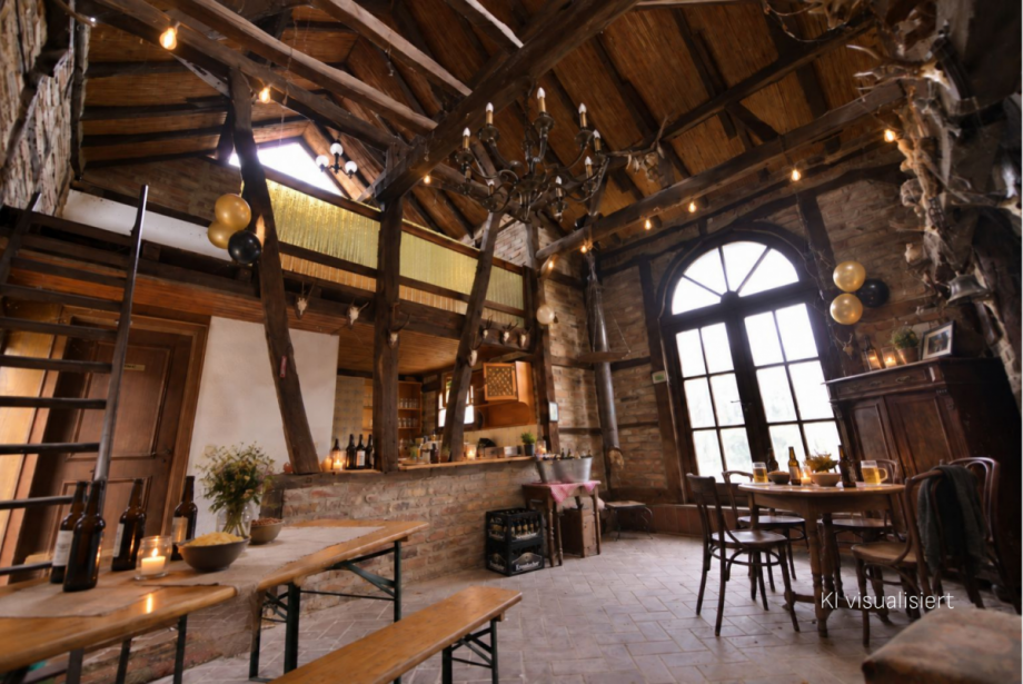 Scheune - Visualisierung Bauernhaus Z�lpich