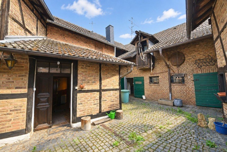 Hauseingang Bauernhaus Z�lpich