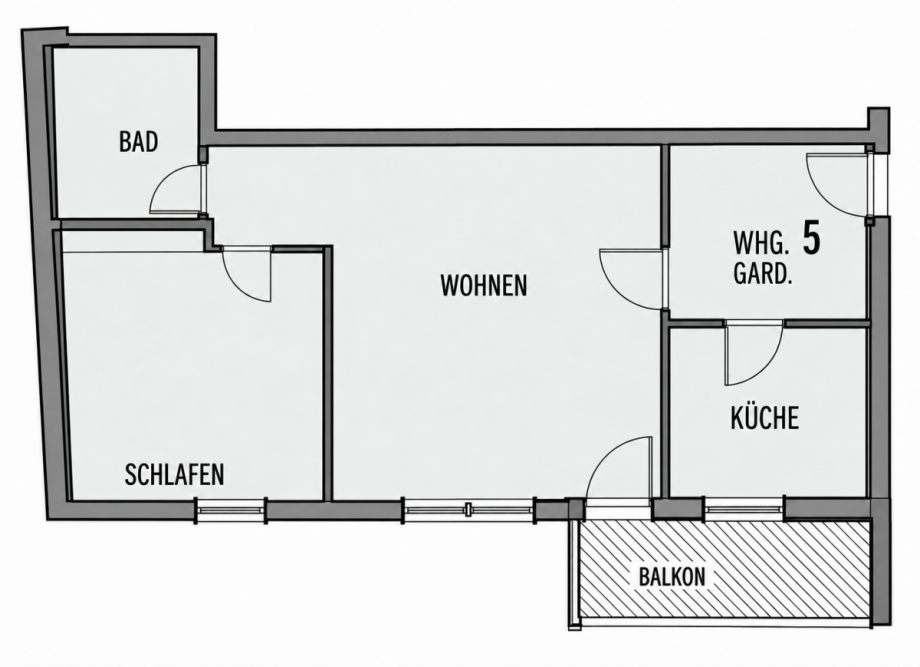 Grundriss Etagenwohnung Hennef
