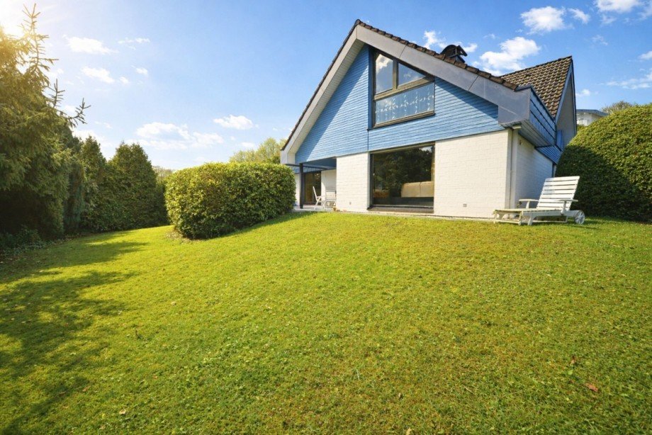 R�ckansicht Einfamilienhaus Hennef