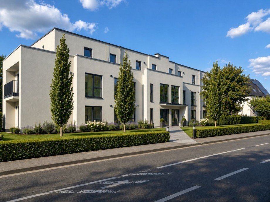 Au�enansicht - visualisiert Penthousewohnung Hennef