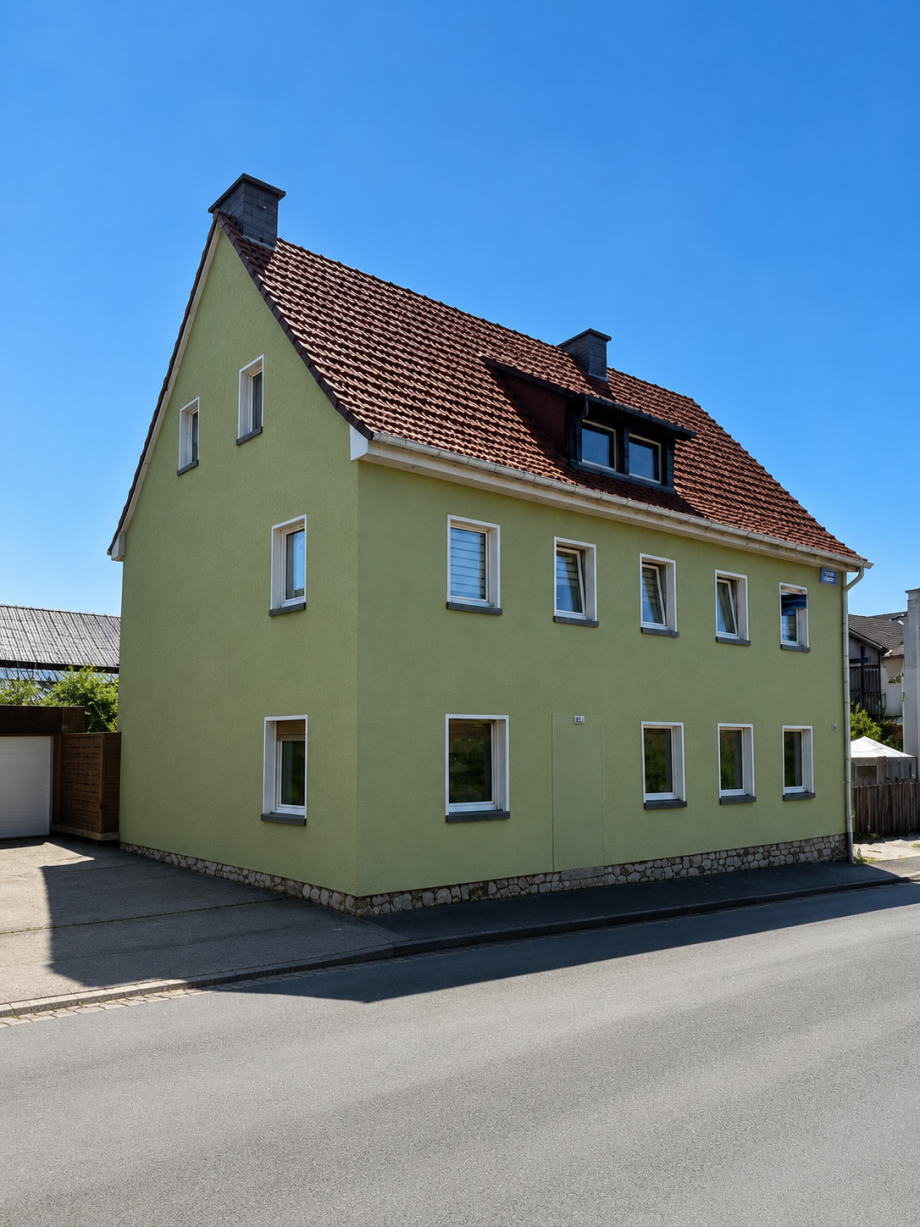Au�enansicht Mehrfamilienhaus Hennef