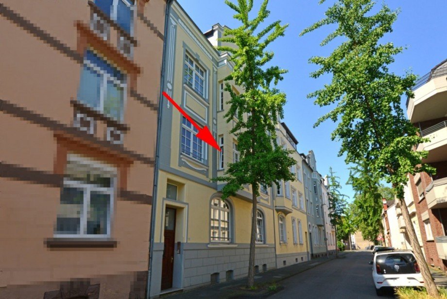 Au�enansicht Etagenwohnung Siegburg