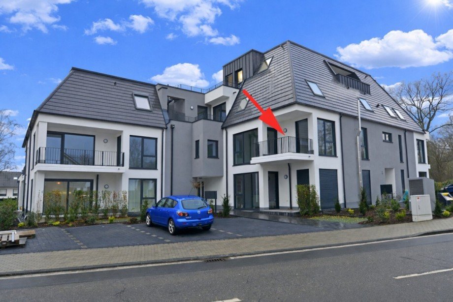 Au�enansicht Etagenwohnung Siegburg