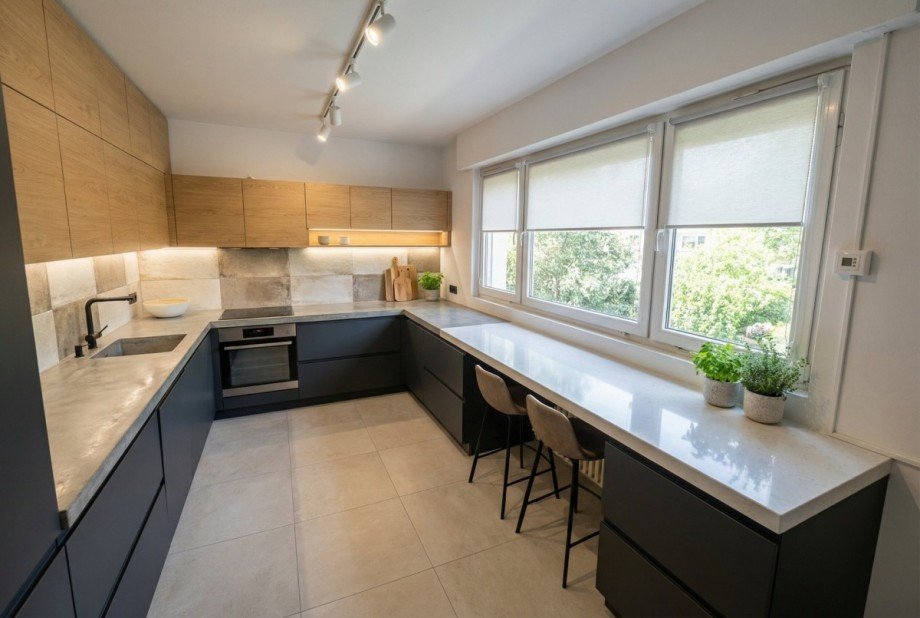 K�che - M�blierungsbeispiel Einfamilienhaus Hennef