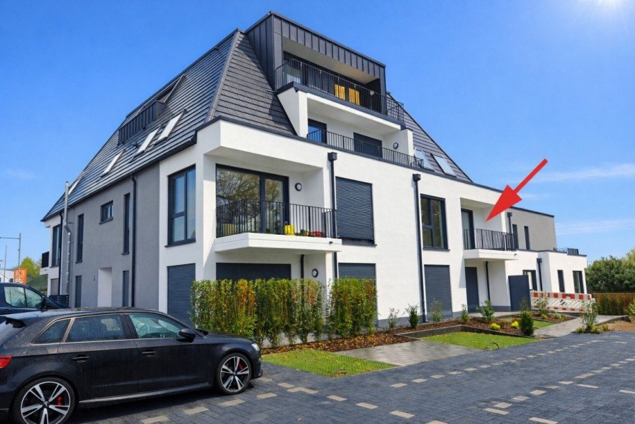 Au�enansicht Etagenwohnung Siegburg