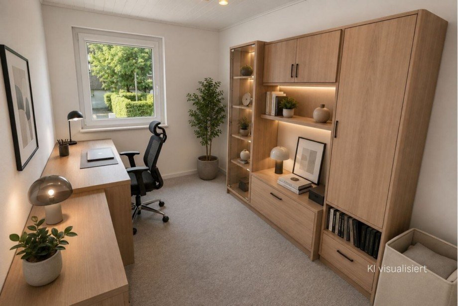 Zimmer - M�blierungsbeispiel Etagenwohnung Siegburg