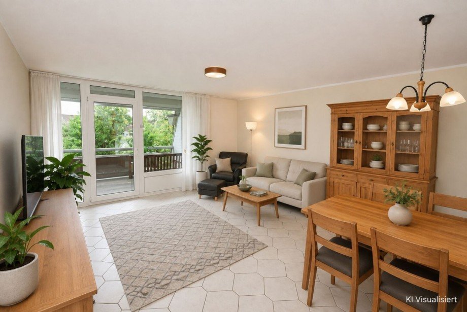 Wohnzimmer Etagenwohnung Siegburg