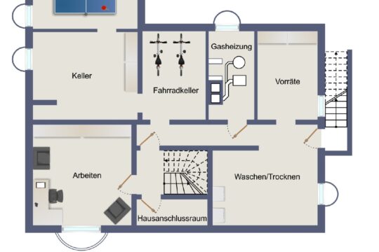 Grundriss Keller
