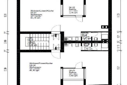 Grundriss Dachgeschoss