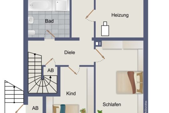 Grundriss Untergeschoss