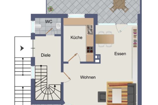 Grundriss Erdgeschoss