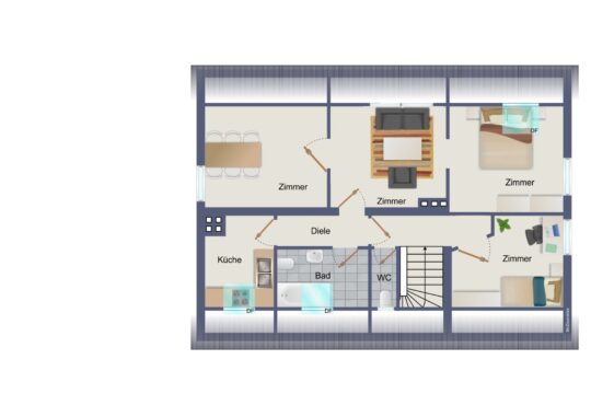Grundriss Dachgeschoss