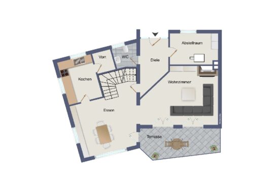 Grundriss Erdgeschoss