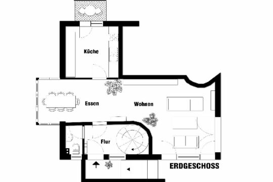 Grundriss Erdgeschoss