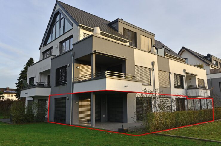 3-Zimmer-Wohnung mit Terrasse und Tiefgarage in Toplage von Hennef