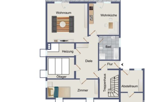 Grundriss Souterrain