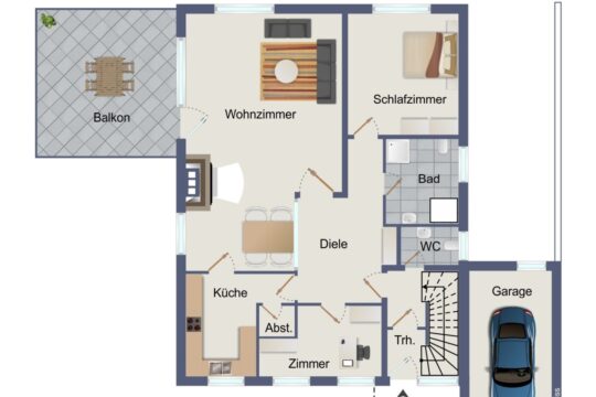 Grundriss Erdgeschoss