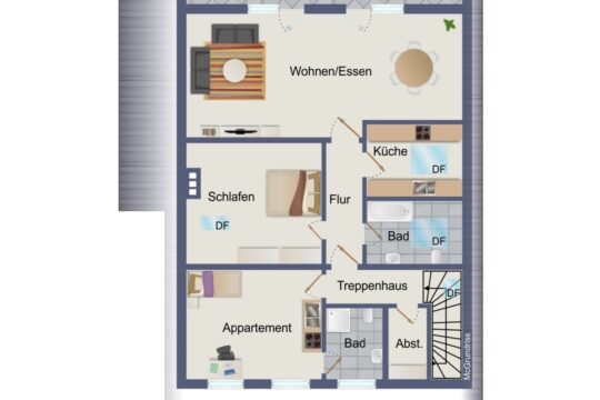 Grundriss Dachgeschoss