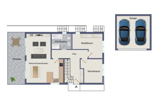 Grundriss Erdgeschoss